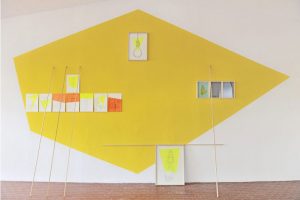 Sasha Vinci | Fantasmi senza corone / 2019 / Installazione site specific, galleria aA29 / Dimensioni variabili